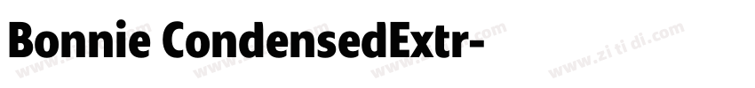 Bonnie CondensedExtr字体转换 Bonnie CondensedExtr字体转换
